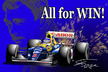 Nigel Mansell &Williams FW14B
